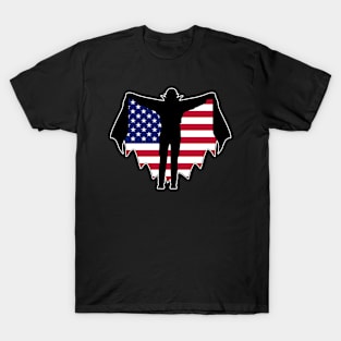 Dracula, American flag T-Shirt